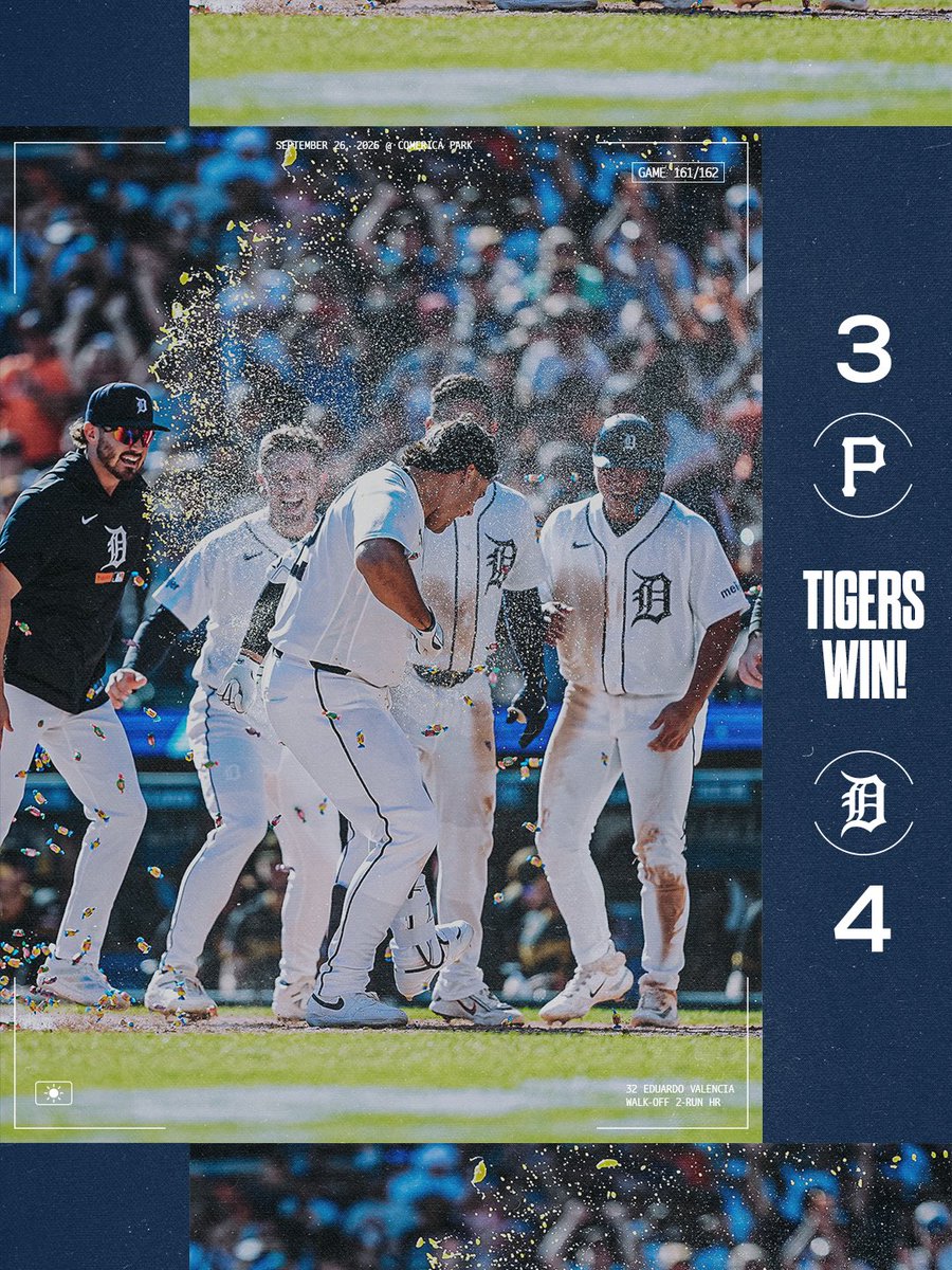 tigers's tweet photo. Hollywood couldn’t script it any better 🎥 https://t.co/iJ8vNX6boS