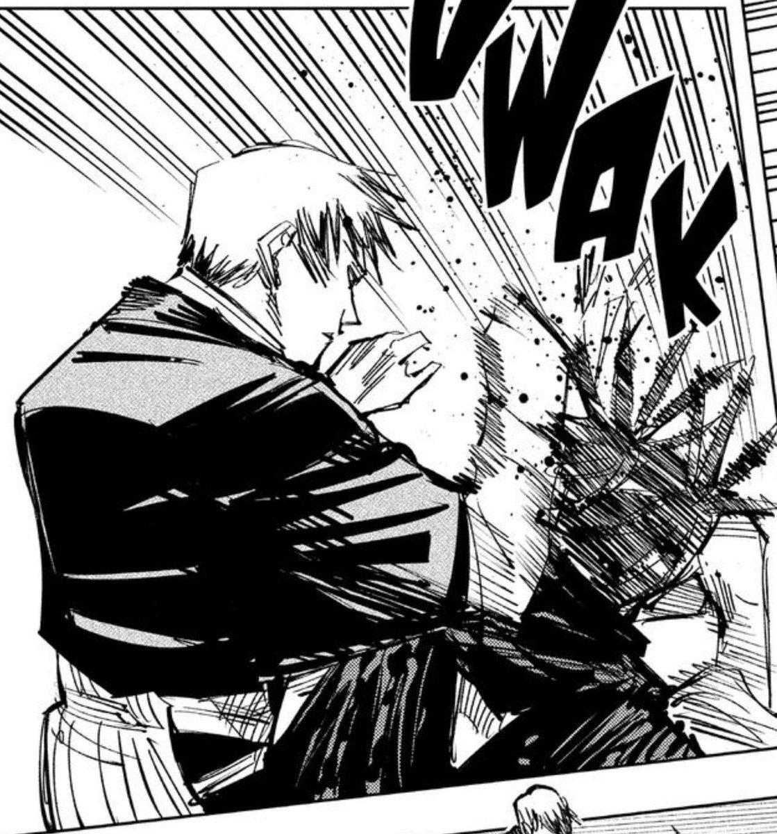 Head0FTheHe1's tweet photo. @tenshadcws ㅤㅤㅤin  between  words  ,  combat  continues  .  mercilessly  running  fist  after  fist  into  the  poor  boy  .  laughing  slightly  upon  blood  bouncing  onto  her  clothing  . https://t.co/4vZvnjFUGb