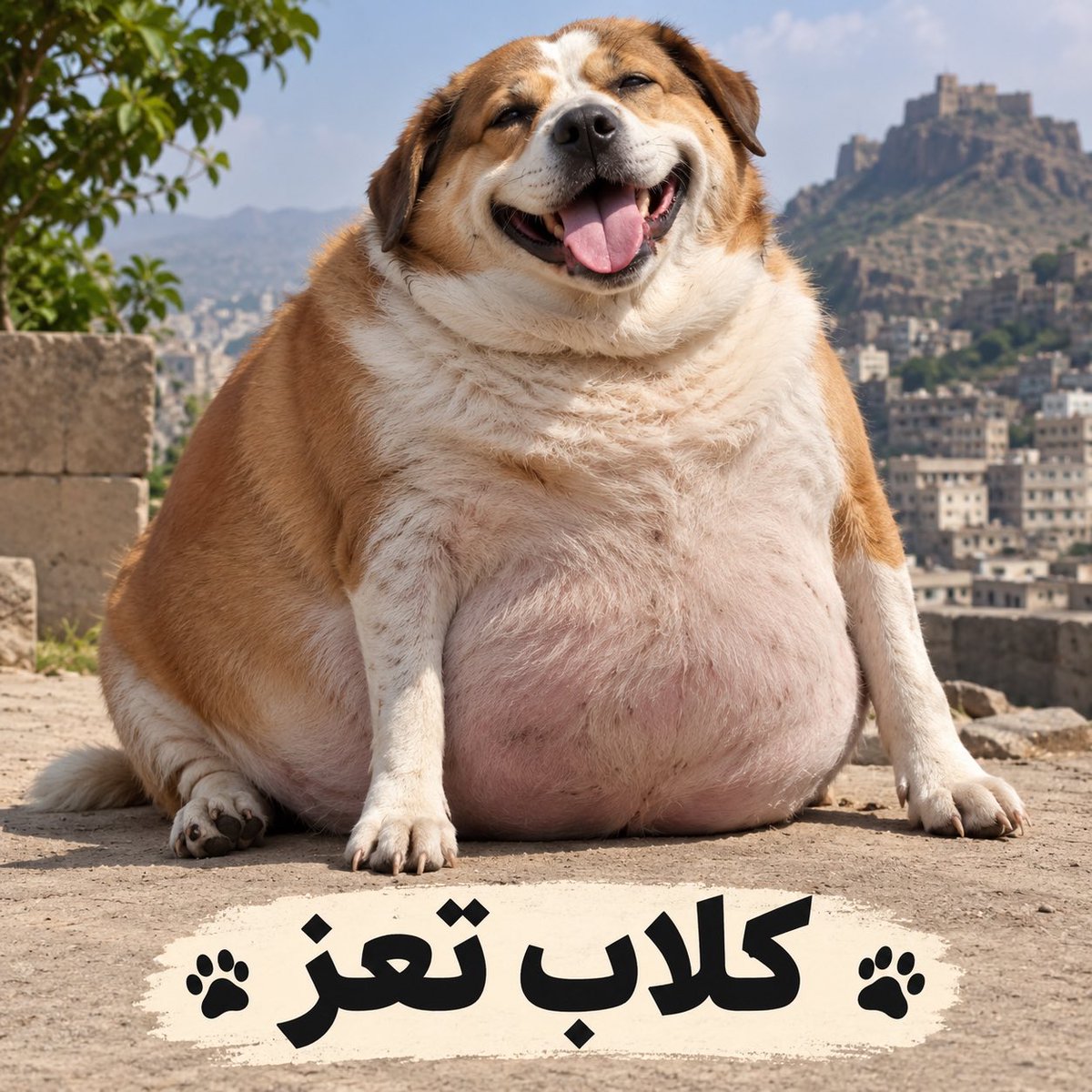 dr_Bin7's tweet photo. الكلاب في تعز مهدده بالسكري والضغط اثر البدانه المفرطه😅😅🤣🤣🤣 https://t.co/LFgjvVb1QB