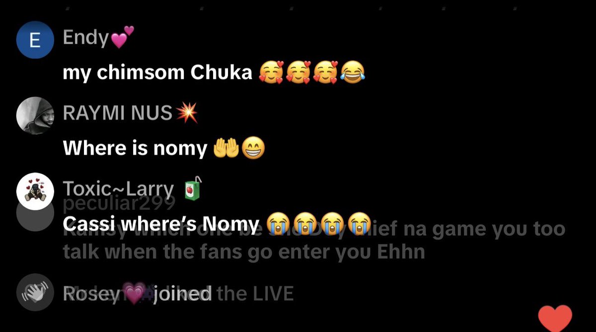 mide_finegirl22's tweet photo. Lovers of Nomy, fall in ❤️

I know y’all love Nomy and miss her so much, but going under other evicted housemates post to ask for Nomy every single time is not nice at all 😭.

Let’s remember that Nomy didn’t give her chain to nobody 😂. Her only padi of life is Sister Jennifer.

These housemates you keep asking, have no idea about her whereabouts or what she’s up to, so constantly putting them on the spot could eventually make things uncomfortable.

Nomy will soon come out to address y’all so please be patient .😩🥰🥰🥰
#Nomy 
#bbnaija