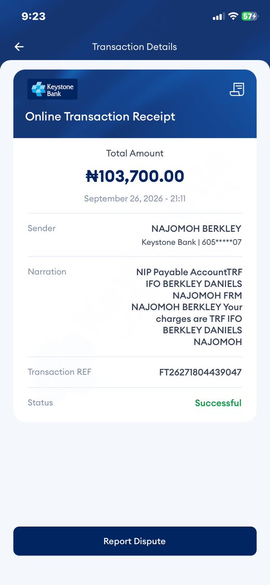 Berkley891's tweet photo. @keystonebankng  please attend to my dispute quickly abeg…
I’m in a fix right now with that money https://t.co/7pJXxEXmcH
