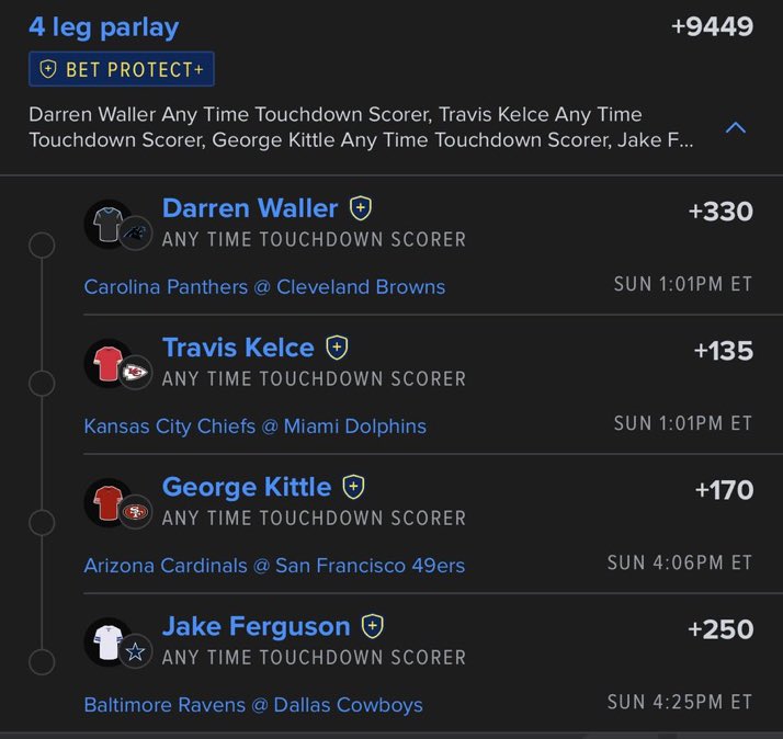 princes_Parlay's tweet photo. WEEK 3 TE SPECIAL ⭐️

@Playbook https://t.co/IsBuZUHUsz