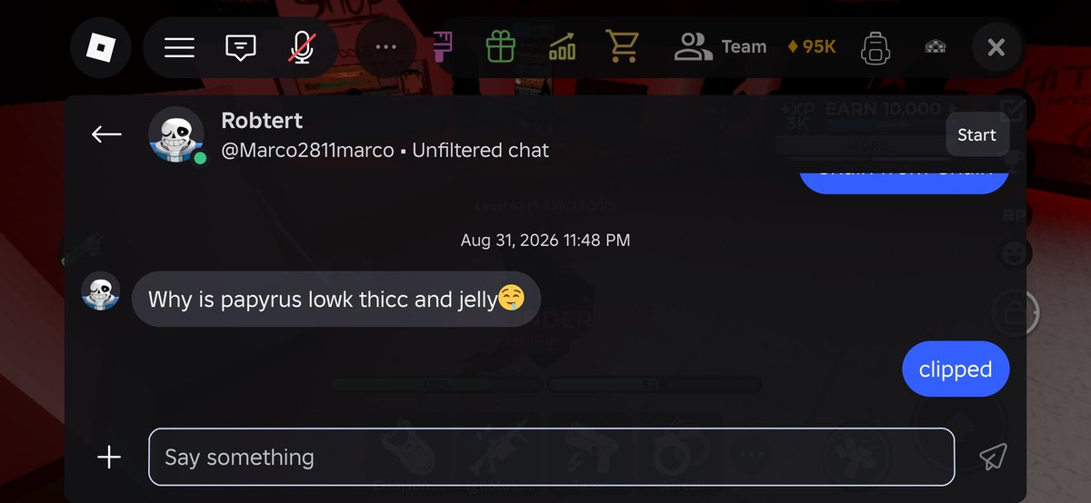 Beta_Chez's tweet photo. @Skullz_Skeleton He saw what I clipped my friend sayin https://t.co/zLRH8coWQV