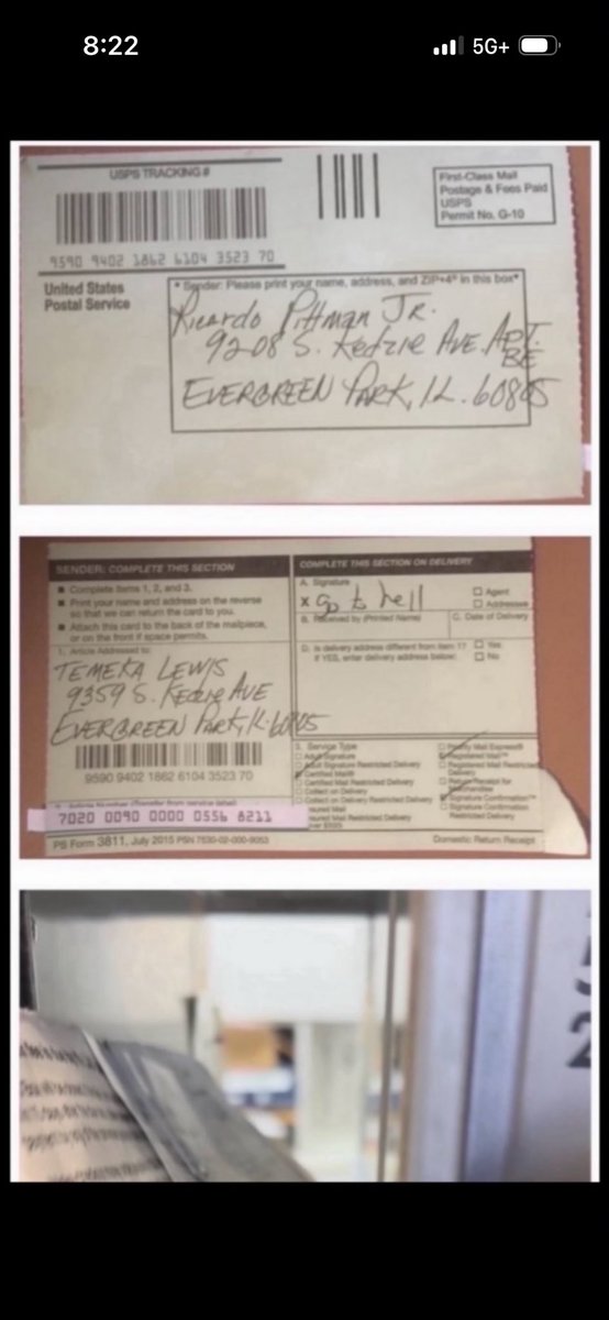 PittmanJr1's tweet photo. @EvergreenPatch @USPS Supervisor Temeka Lewis } Officer Sass.D } OCA: #19-00995 @DavidSteinerJHU  I Demand that my name @Jr1Pittman /@PittmanJr1 is 💯% Cleared by Supervisor Temeka Lewis  ⬇️ Mr, @POTUS ,Sir! @VP ,Semper fi ! @illinoispolicy  https://t.co/RZc9PDBTYX https://t.co/VVLq0fK7kf