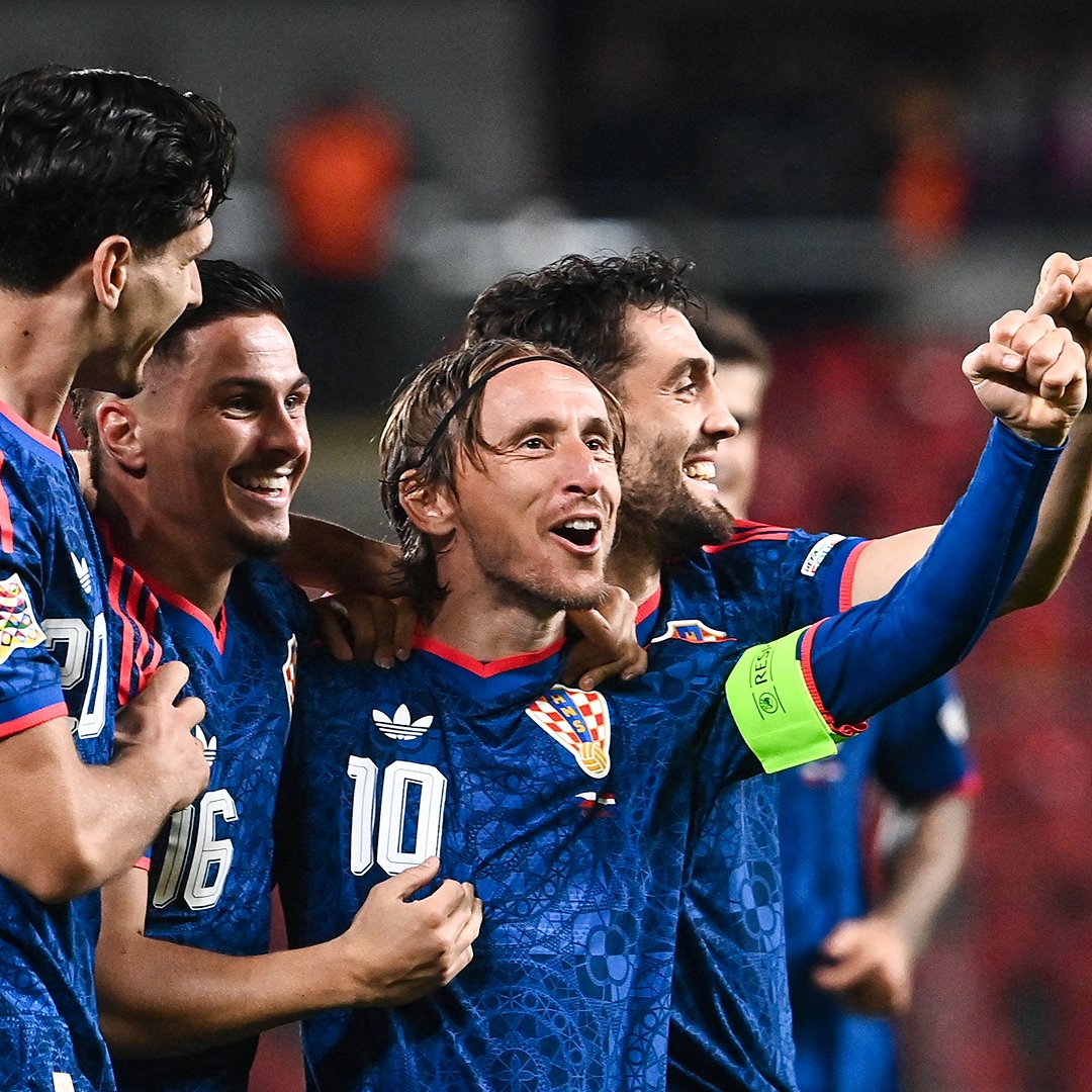 brfootball's tweet photo. 41-year-old Luka Modrić still scoring stunners on the international stage 🪄🇭🇷 https://t.co/z2t4YS2QAt