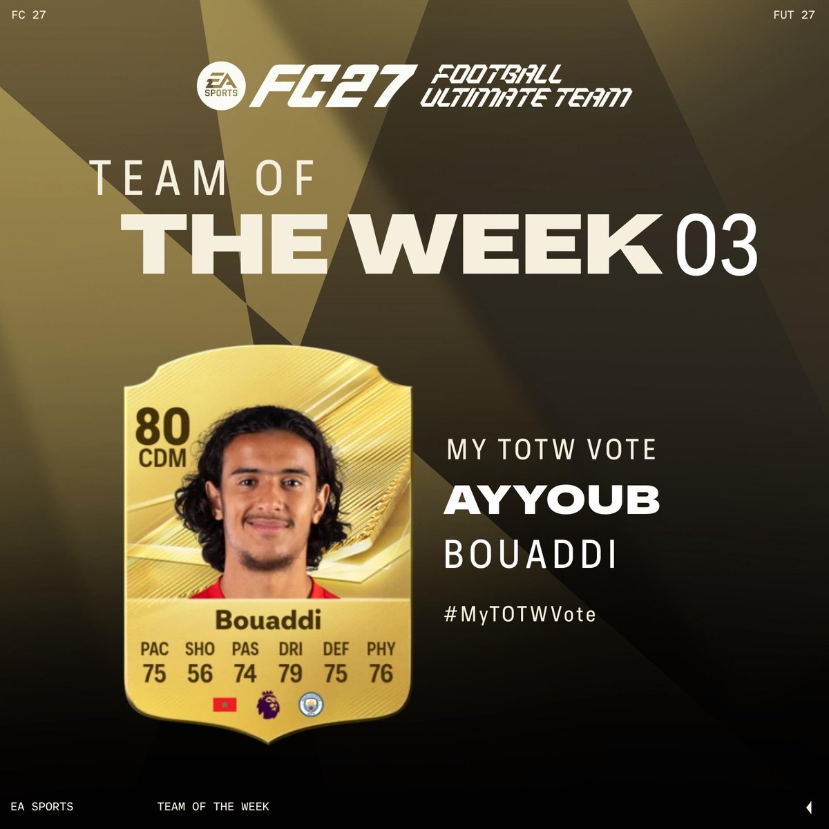 FUT_Accountant's tweet photo. The FC community should come together and vote for the same player to get a TOTW 

Specifically a OTW ⬆️ https://t.co/GYTcB0IGKK