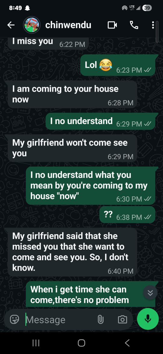 iamjustmann's tweet photo. Bro to bro: learn to disappoint women.
That’s their love language. https://t.co/WD847cnWqp