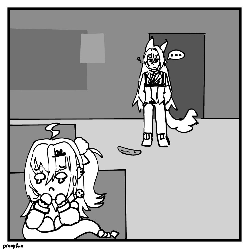 proxyyfoxx's tweet photo. cissia’s epic prank #cissia #severian #ZenlessZoneZero‌ #ゼンゼロ #zzzfanart https://t.co/nOBt6UD34z