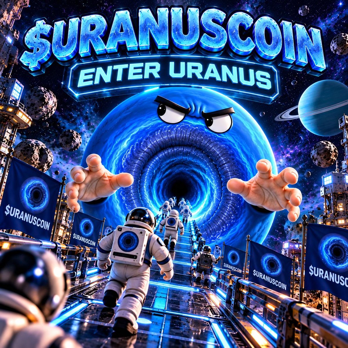 UranusonAnon's tweet photo. Enter $Uranus on your own Risk ⚠️ 

Danger, beware of incuming bags of anusses https://t.co/YCrxS4mf3g