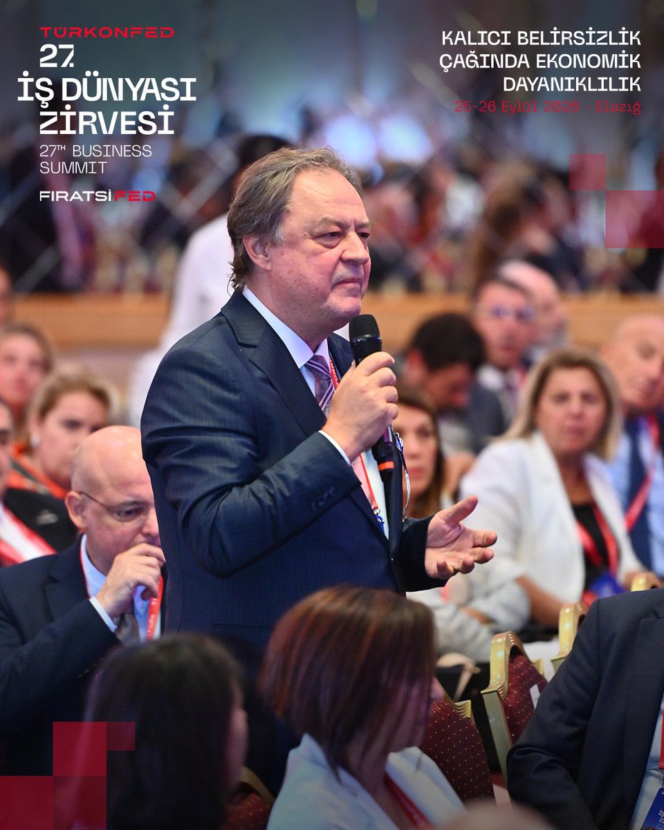 turkonfed's tweet photo. 27. İş Dünyası Zirvesi kapsamında gerçekleştirilen Konsey Oturumu’nda, TÜRKONFED Yüksek Danışma Kurulu Başkanı Sefa Targıt, TÜRKONFED Yönetim Kurulu Başkanı Süleyman Sönmez ve TÜRKONFED Yönetim Kurulu Başkan Yardımcısı ve FIRATSİFED Yönetim Kurulu Başkanı Prof. Dr. Yasemin Açık’ın yürütücülüğünde; TÜRKONFED ailesinin yeni yapılanmasıyla bölgelerin gündemindeki gelişmeler ele alındı, federasyon ile dernek başkanlarımızın görüş, öneri ve beklentileri dinlendi.

TÜRKONFED’in farklı bölgelerinden ve sektörlerinden gelen değerlendirmeler, ortak gündemimizin şekillenmesine katkı sundu.