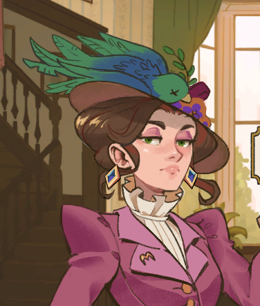 VanillaCreamArt's tweet photo. I'm crying at her wearing a dead bird as a fascinator she's a real Lolita https://t.co/D3wHqG1lIP