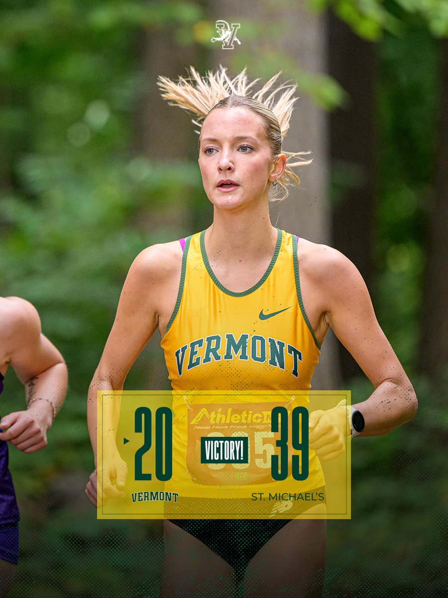 UVMTrackXC's tweet photo. Clean sweep for the Cats in Colchester as Mary Jane Thompson leads 5 UVM scorers in the top-7.
#LetsRally https://t.co/8UfzAmAfji