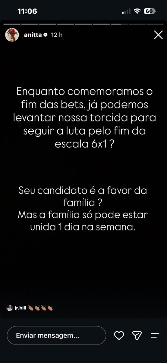 funkanittz's tweet photo. de um lado temos ana paula com um vídeo esclarecedor e dados informativos sobre o fim das bets, e de outro lado temos anitta não só comemorando o fim das bets, republicando o vídeo da ana paula, e questionando também sobre o fim da escala 6x1 que atingi milhares de brasileiros e suas famílias, é sobre admirar artistas que se posicionam a todo momento e tem um respeito com o seu público.