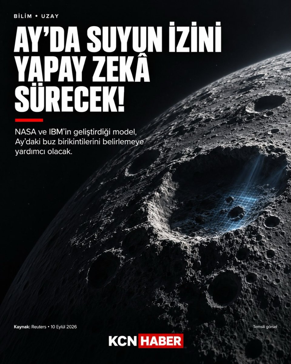 henryjacksonehb's tweet photo. The key to living on the Moon may be hidden in its dark craters! An AI model developed by NASA and IBM could help locate lunar ice deposits and identify safe landing sites for future astronauts. Why ice? Because water is essential for establishing https://t.co/1iU10zo5HB