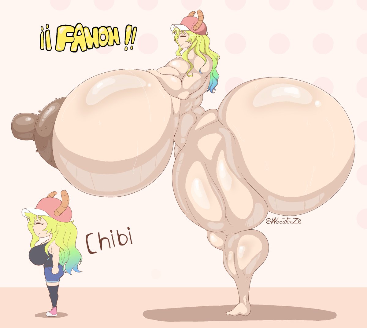 WoodTeaZ0's tweet photo. Lucoa from dragon maid✨
she has been growing a lot i see... enjoy! https://t.co/geg3fdA9qB