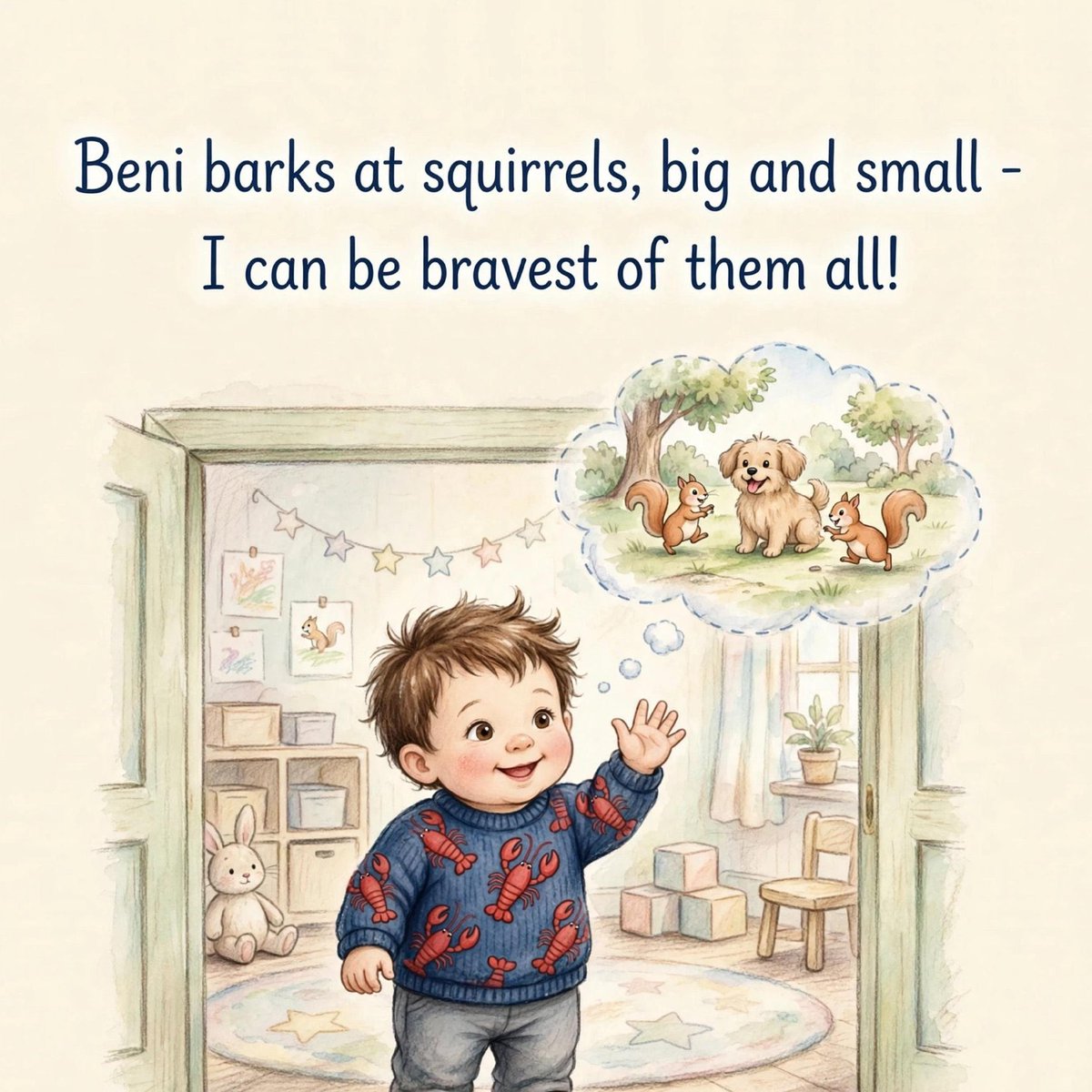Yairsavlevi's tweet photo. Creating a customized children book for my son all through @Muse and @Luludotcom - I wanted to do this for a long time, Muse made it super easy to do.
Story, illustration, PDF in the right format, upload to https://t.co/BXh6t6XfNa, pay https://t.co/nYAsXiKHVq