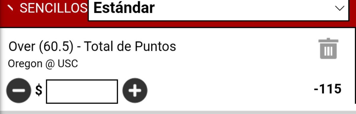 ZaschM's tweet photo. #FreePick

NCAAF

☘️Oregons vs USC O60.5☘️
🔥Momio: -115🔥

Se viene tranquilamente 70 puntos. https://t.co/c7JaFwIlmC
