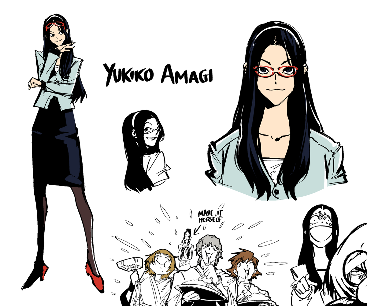 b0_nesaw's tweet photo. what i imagine yukiko's doing nowadays https://t.co/RdwdXgSaqA