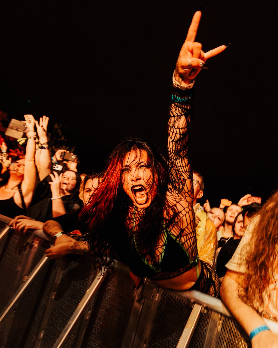 LTLFest's tweet photo. One term wasn’t enough. More from @PRESIDENT_Band at Louder Than Life. https://t.co/bsIy7JF0Sc