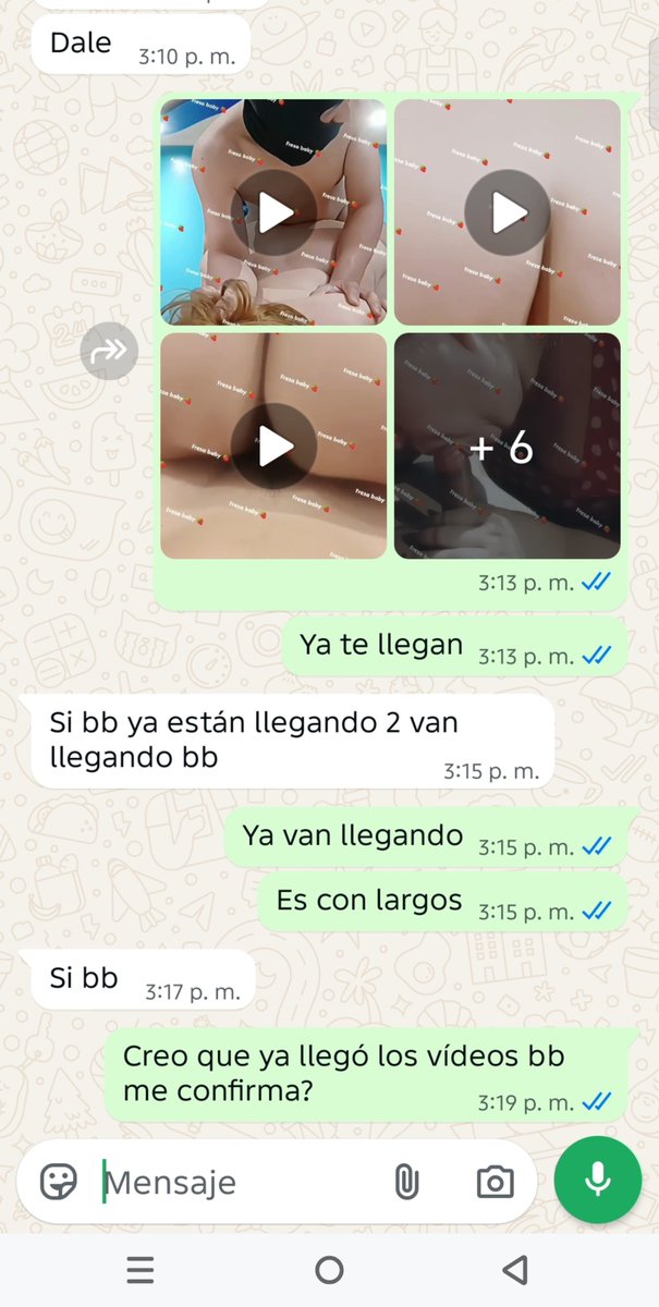 Fresababy69's tweet photo. Contenido confiable, ya sea por Whatsapp o telegram. 
Desde $5 mi amor fresa baby 🍓 https://t.co/XI19eW03qN
