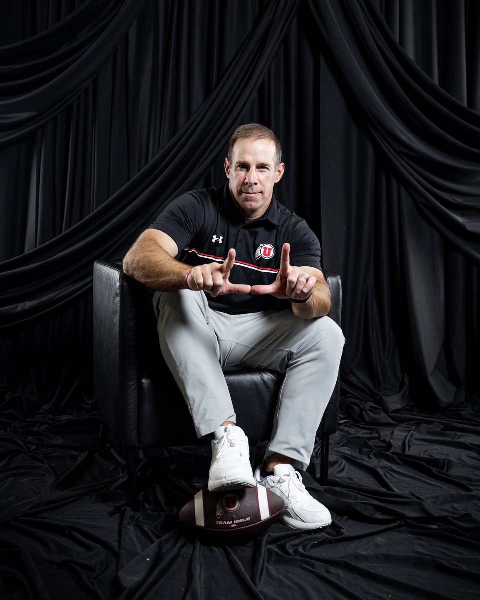 Utah_Football's tweet photo. Yes. Yes, he does. 

#GoUtes | #RSNB https://t.co/wfmCtFUClZ