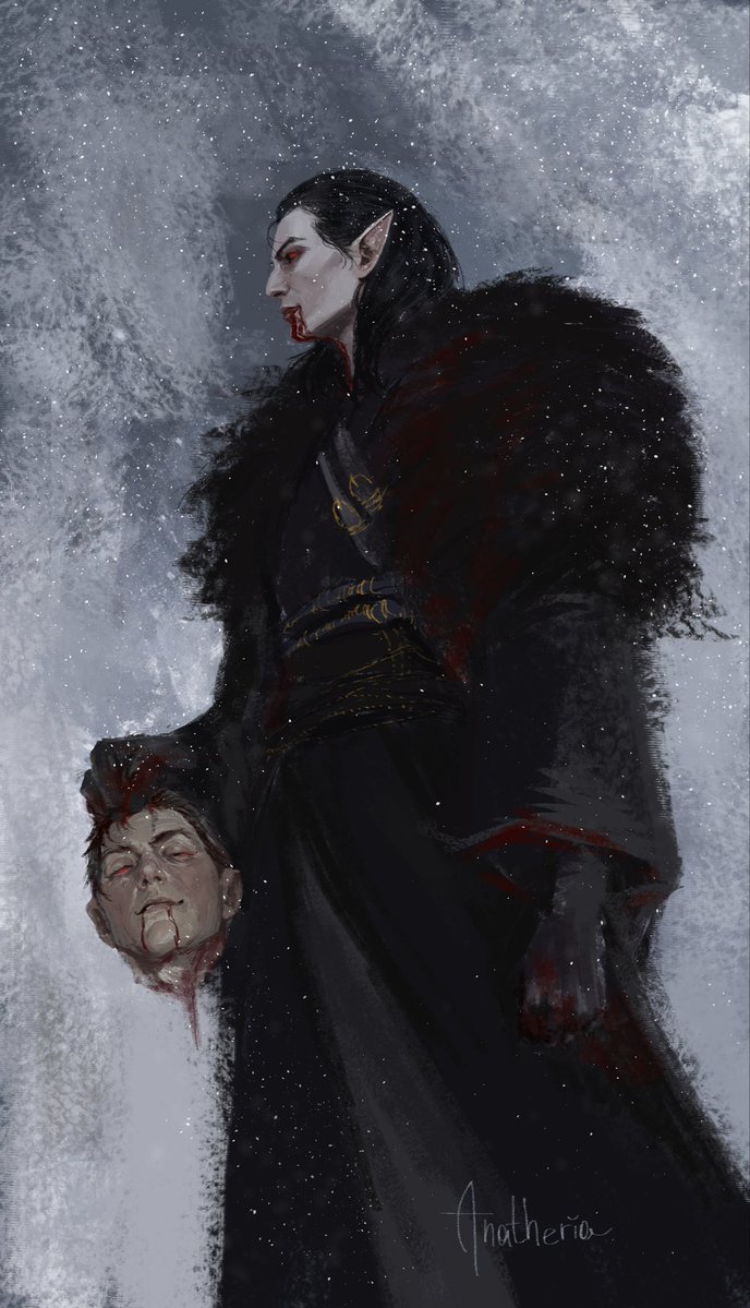 Anatheria's tweet photo. Cazador Szarr: After the Rite of Perfect Slaughter

#CazadorSzarr #Cazador #Astarion #BaldursGate3 #BG3 #DarkFantasy #DnD https://t.co/MRjn38ehaj