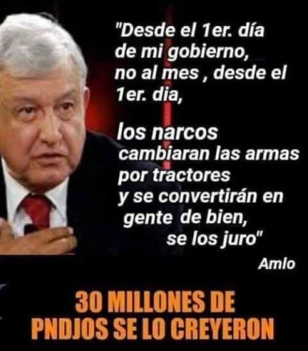 pepesains789's tweet photo. @proceso Ojalá se nos concediera el milagrito d q la Corte Penal Internacional (CPI) juzgue por crímenes d lesa humanidad, al traidor a la patria, corrupto, mitómano, destructor d la democracia, autócrata, y narcoexpresidente AMLO. https://t.co/1QvOtQjUJc