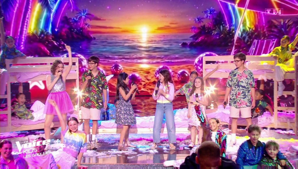 tweetolivier's tweet photo. #TheVoiceKids La sélection de Patrick 
#Mina #Juliette #Julie #Joy et le duo #Francescu & #Ange Thème Les vacances chacun son titre 
"Les jolies colonies de vacances" "Holiday" "Les vacances au bord de la mer" "Est-ce que tu viens pour les vacances" "Sous les sunlights des tropiques"