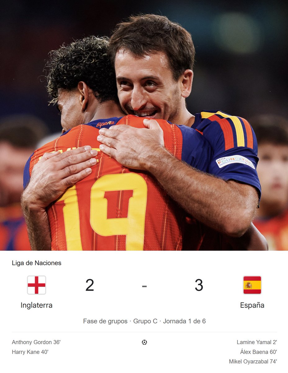 porquetendencia's tweet photo. "España":
Porque venció a Inglaterra en la #NationsLeague https://t.co/DXHBaKQnFf