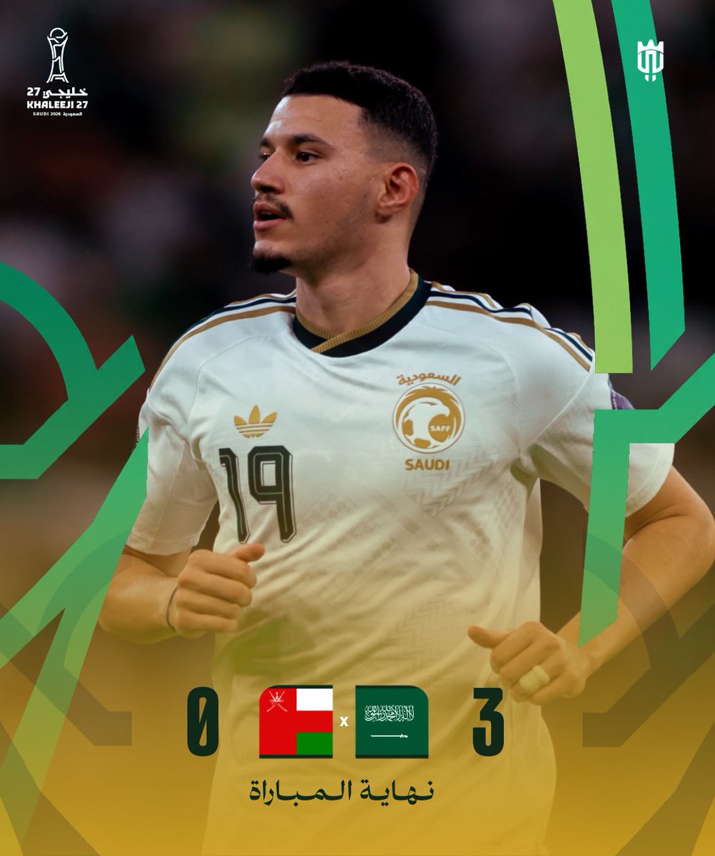 mnbrwashm's tweet photo. الخطوة الثانية ☑️
الأخضر إلى نصف نهائي 💚🦅

#كاس_خليجي_٢٧ https://t.co/r9KLbxAhS9