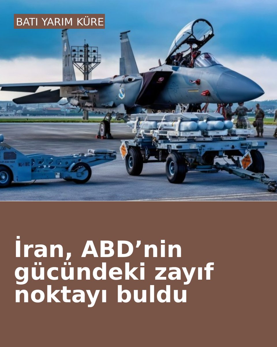 alptkndrsunoglu's tweet photo. ABD’nin konvansiyonel askerî üstünlüğünün bölgedeki tesislerini karşı saldırılardan koruyamadığını belirten Robert Kelly, hasarın ilk açıklamalarda “belirtilenden ağır” göründüğünü ve ABD'nin bazı tesislere dönemeyebileceğini savundu.

 https://t.co/K4Yz7a3p3R https://t.co/3PdL59y8N1