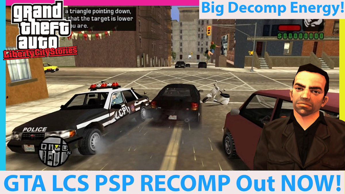 VEsoterica's tweet photo. And just like that...Another PSP2 recomp is out; Grand Theft Auto: Liberty City Stories recomp out now! Tested and its V smooth (vid in reply) #gaming #gamingnews #retrogames #grandtheftauto #GTA #PSP #playstation https://t.co/qJyZTw0AZM