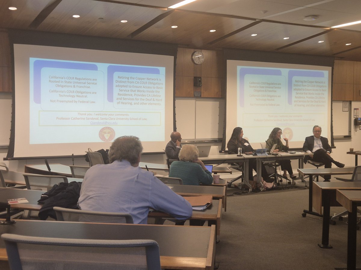 Tariguista's tweet photo. TPRC 54:  la cambiante relación entre jurisdicciones regulatorias respecto a la conectividad, es el tema tratado por el panel vespwrtino moderado por Chrisopher Yoo (UPenn) e integrado por B. Boliek (Pepperdine), A. Candeub (FCC), C. Sandoval (Santa Clara) y O. Sylvain (Fordham) https://t.co/vBDBZiIDC8