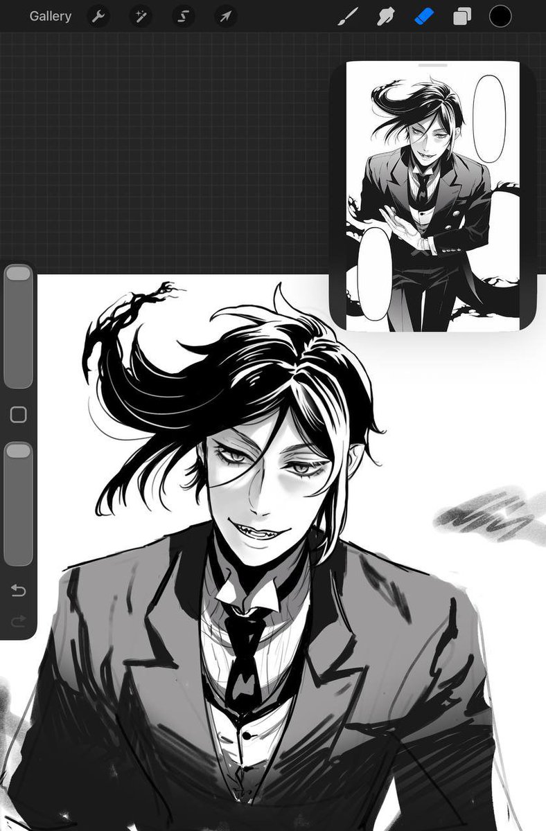 actuallynofun's tweet photo. Random redraw  #kuroshitsuji #blackbuttler #黒執事 https://t.co/rrvIH9Rnyk