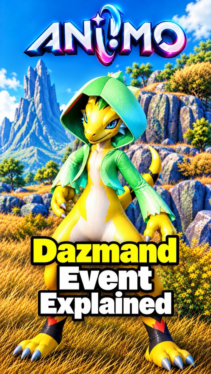 black_ace116's tweet photo. If you guys are looking to own your very own Elite or Perfect rating #Dazmand in #Aniimo, make sure to check out my latest YouTube short. I tried to cover everything so you guys can get your Dazmand without any hassle. https://t.co/vX1466lLgR
