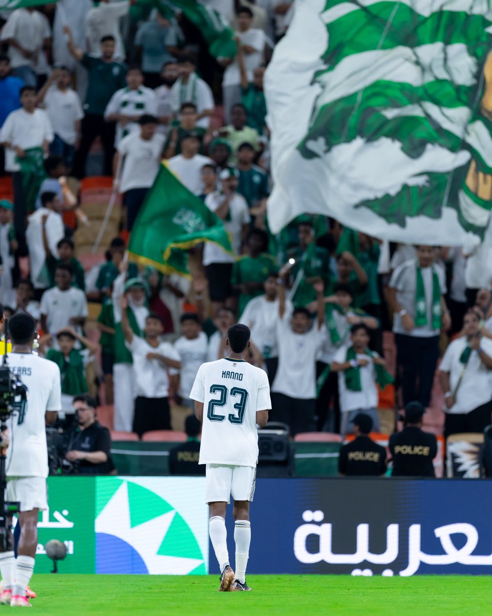 SaudiNT's tweet photo. شكرًا جماهيرنا 🇸🇦
دائمًا مع الأخضر.. https://t.co/CaMtu7yI0H