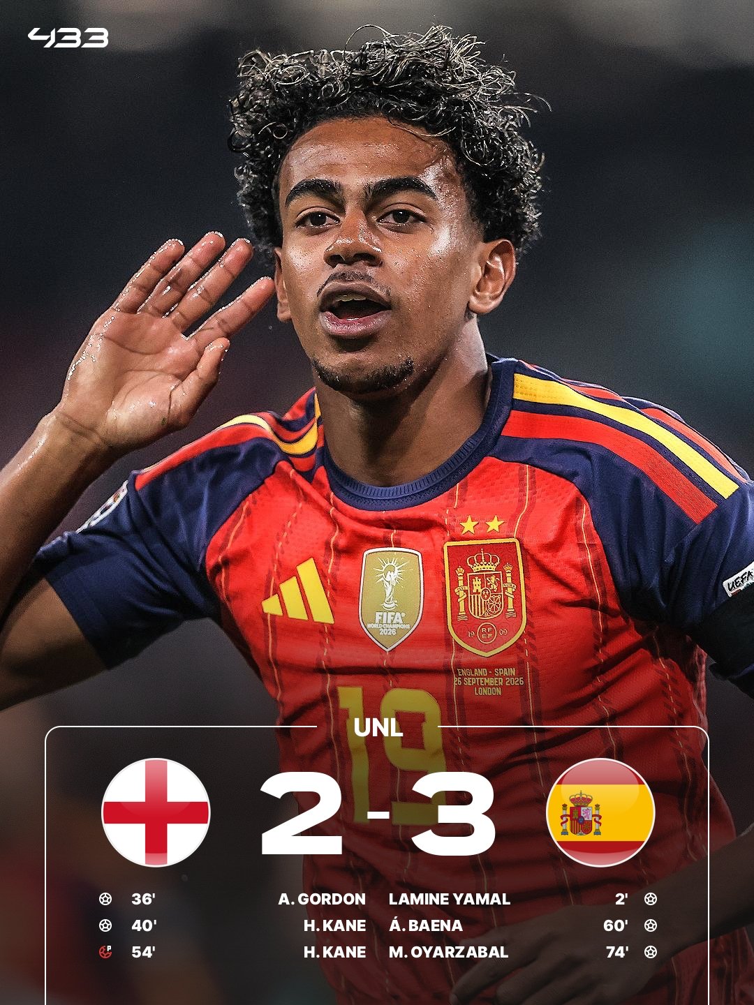 England 2-3 Spain | Nations League