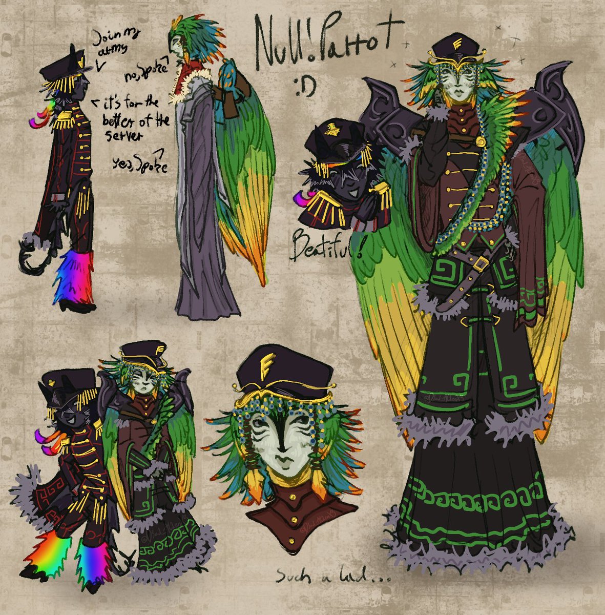 D3ad_Al1enX3's tweet photo. what if null Parrot

#unstableuniverse #spokeisherefanart #parrotx2fanart and a lil bit of #havocduo https://t.co/OiTpXNl7lq