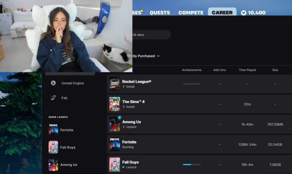 NotPaloIntel's tweet photo. Madison Beer ha demostrado tener cerca de 1.300 horas jugadas en Fortnite.

La cantante lleva años jugando y sería una de las celebridades de la Serie de Ídolos con más horas dedicadas al juego, dejando claro que su colaboración va mucho más allá de simplemente recibir un atuendo.