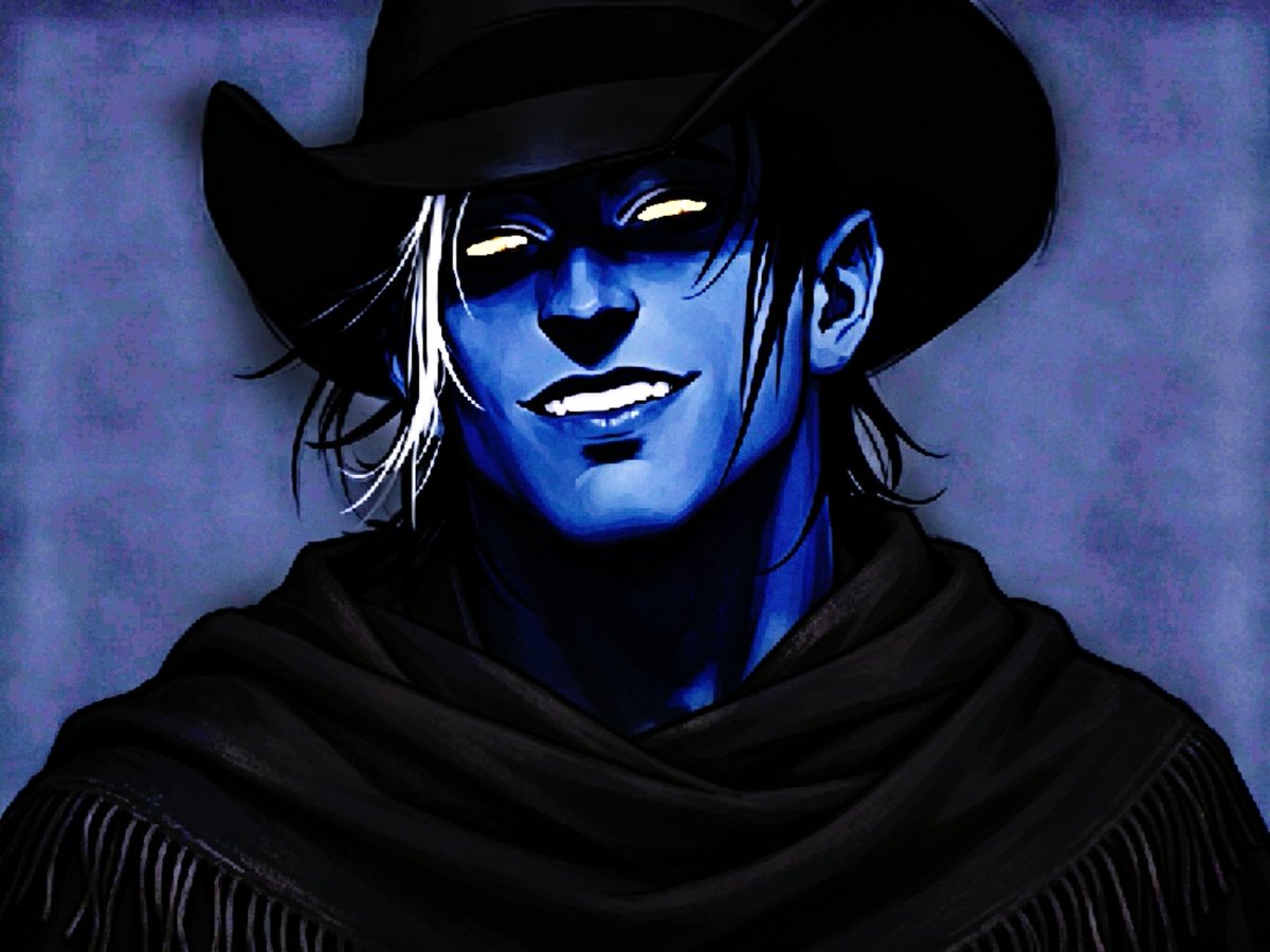 cethelgard's tweet photo. #MOJOMOJOWORLD2026
#MojoTVWesternSpecial #NotAu

¡Guten Tag, caballeros! Las oraciones no los salvarán de este demonio... ¡Manos arriba o conocerán el verdadero significado de un pestañeo! 
« bandido » https://t.co/LuKDZBw6Gb