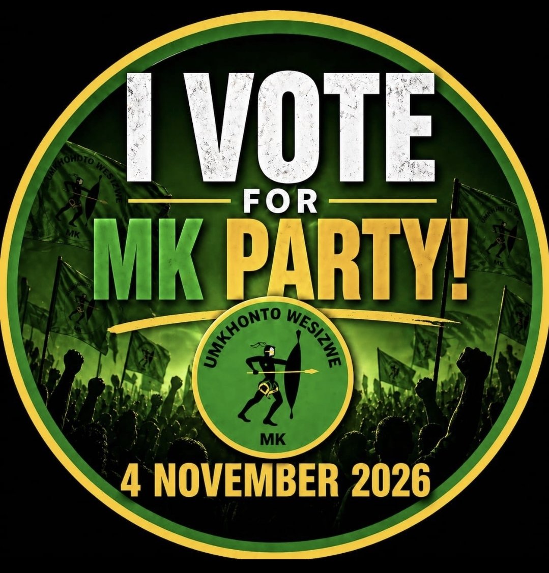 Mphikwa4m's tweet photo. @ZANewsFlash NOTHING will save the ANC!!!

South Africans will vote for MKP! https://t.co/fLUkihMxtP