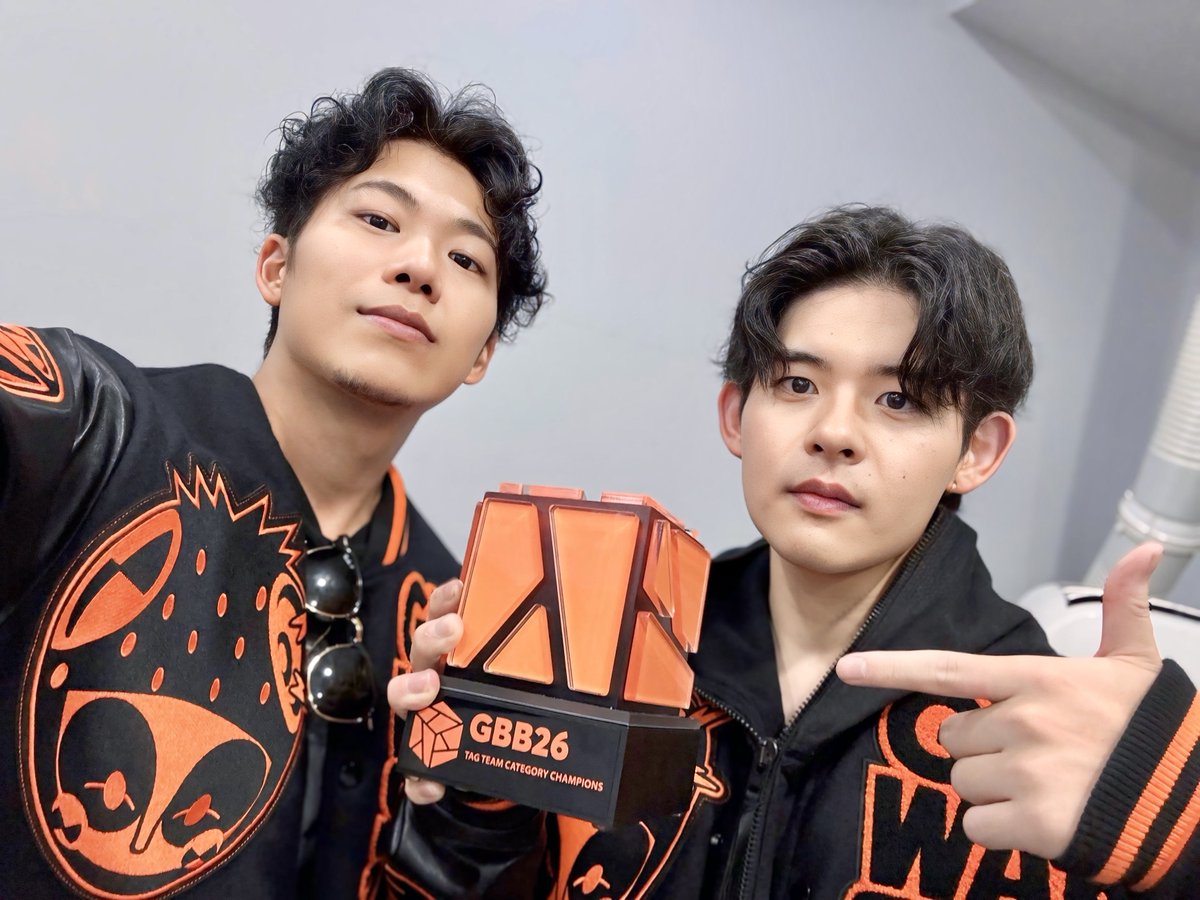 UMA_bbx's tweet photo. 【GBB26】

世界チャンピオンになりました🥷
沢山の応援本当にありがとうございました🔥 https://t.co/M4eWqTnh6s