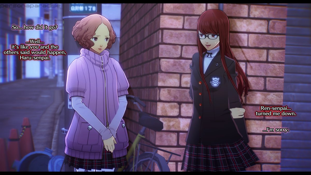 personaparadise's tweet photo. An unavoidable heartbreak... | Cxmm for @uson007 

#Persona5 #P5 https://t.co/ddTFiJCfSP