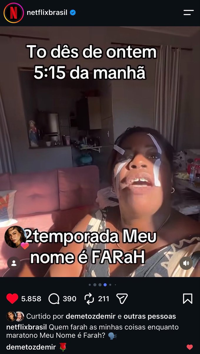 dianawarrior's tweet photo. Agora existem centenas de Farah pelo Brasil. 🇧🇷🤍
Demet Özdemir criou uma personagem simplesmente inesquecível. Farah conquistou o público e deixou sua marca por aqui. 

@dmtzdmr @netflixbrasil #DemetÖzdemir #AdımFarah #FarahNaNetflix https://t.co/Sg5fhSqbXC