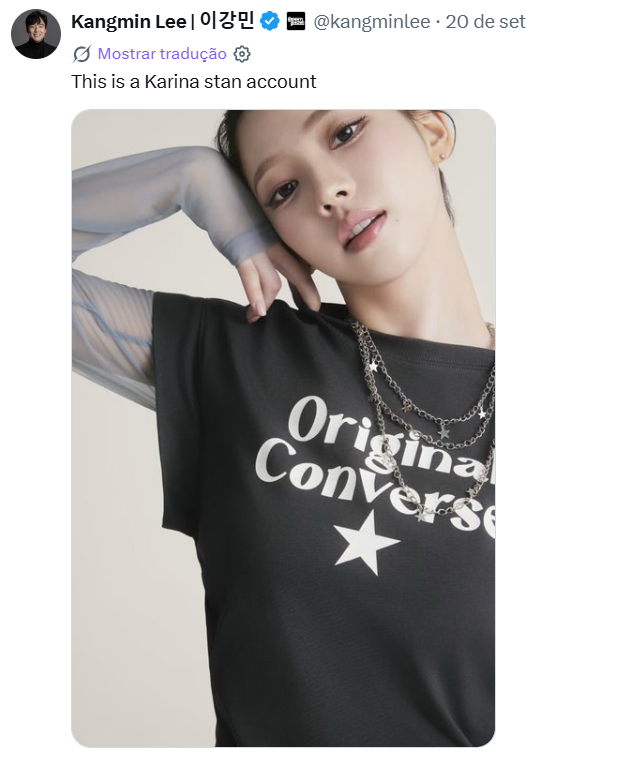 cappuccirina's tweet photo. @lisrinas its deeper than that. accs like 'end wokeness,' 'libtiktok,' and other supremacist accs are idolizing K because of the Converse ad. the brand didn't respect her when they used her image for a KKK ad and you want her to keep working with a brand that tarnishes her image? https://t.co/uv9BTz34O6