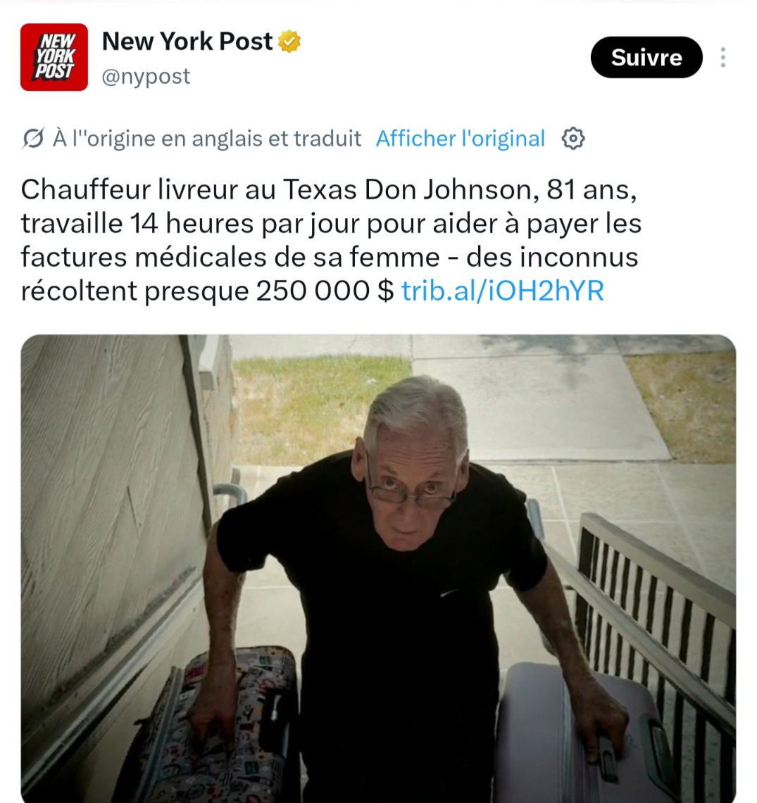 Nain_Portekoi's tweet photo. En France : J'en ai marre de payer pour les autres. On devrait faire comme aux USA : on supprime la Sécu et chacun paye pour soi. On ferait des économies.
Aux USA : https://t.co/ucrPWN4MWS
