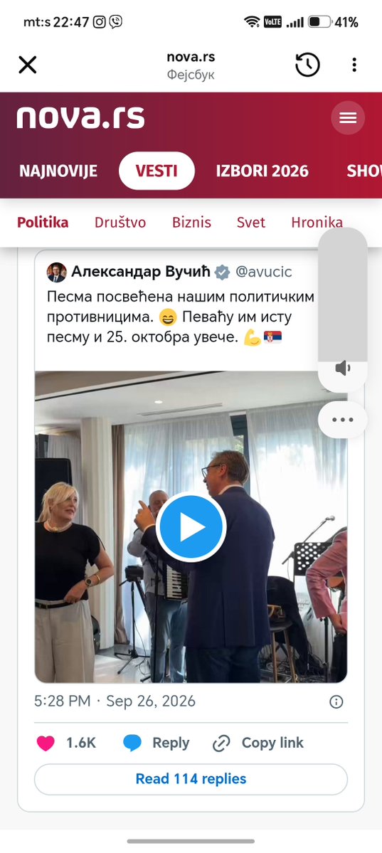 Srcenispalilula's tweet photo. Pevace pesmu protivnicima četiri godina bola i tuge... da li će neko da reaguje na ovo... jel to pretnja... https://t.co/DhTBhi4Ke3