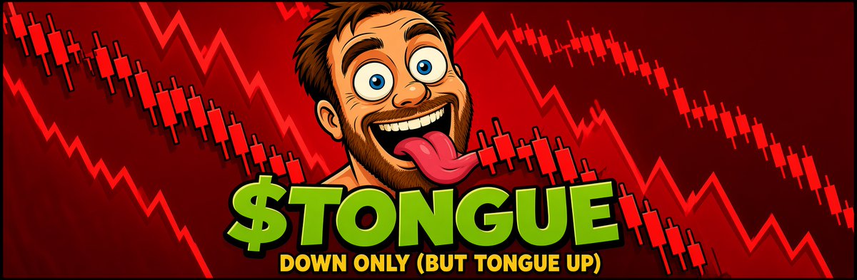 tonguesoll's tweet photo. "...Once upon a time there was a man.
He had a brain.
Then one day he stuck his tongue out so hard that the brain simply left.
Now he lives only through the tongue.
Big eyes. Wet tongue. Zero thoughts.
That man is the spirit of $TONGUE. https://t.co/SvuYnssDHi