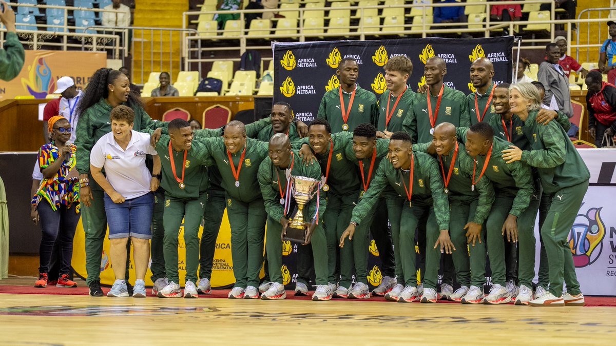 Netball_SA's tweet photo. 𝗞𝗜𝗡𝗚𝗦 𝗢𝗙 𝗔𝗙𝗥𝗜𝗖𝗔. 𝗔𝗚𝗔𝗜𝗡. 👑🇿🇦

2026 ✅
2025 ✅
2024 ✅
2023 ✅

#ProteaWarriors #AfricaNetballCup2026 #SAMensNetball https://t.co/7vjazeBLn5
