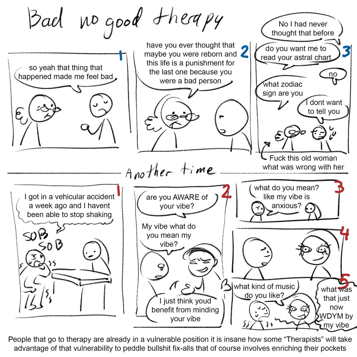 MARIdzs's tweet photo. BE CAREFUL theres some crazy people in the therapy rooms and its often times NOT THE PATIENT https://t.co/90mXEcKLHl